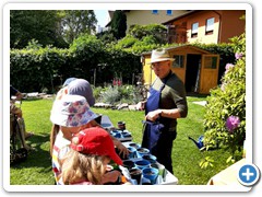 Fried Schreiber  mit  den kleinen Gärtnern